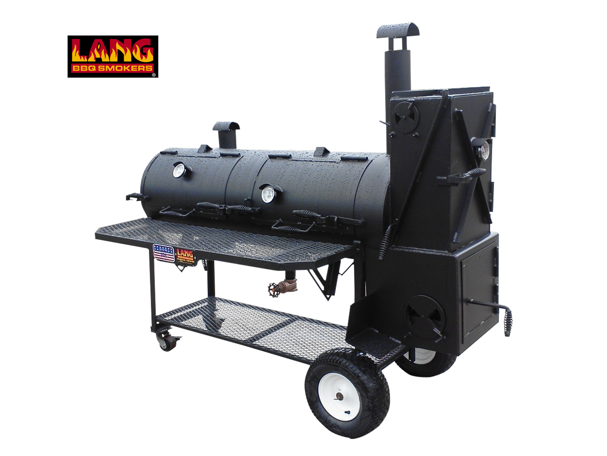 36 Hybrid Deluxe Patio Lang Bbq Smoker Cookers