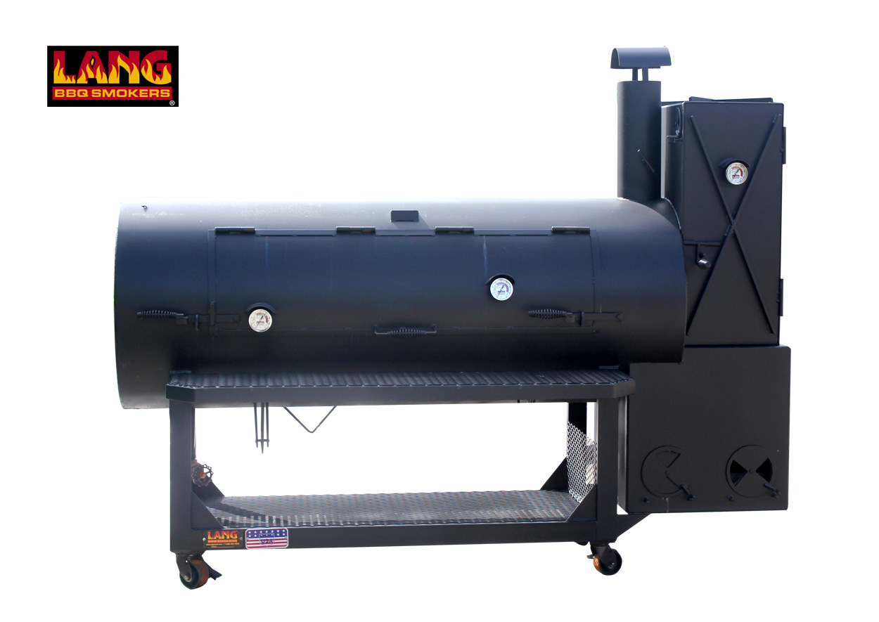 84 Cart Deluxe Lang BBQ Smoker Cookers