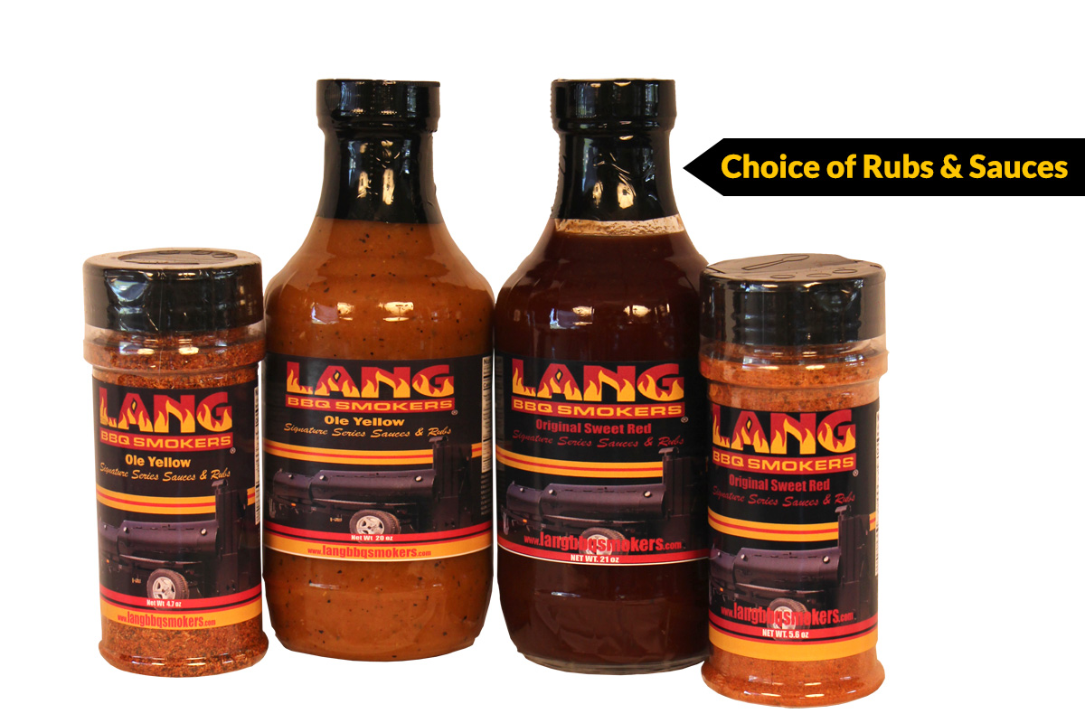 Gift Packages 3 - 2 Rubs & 2 Sauces