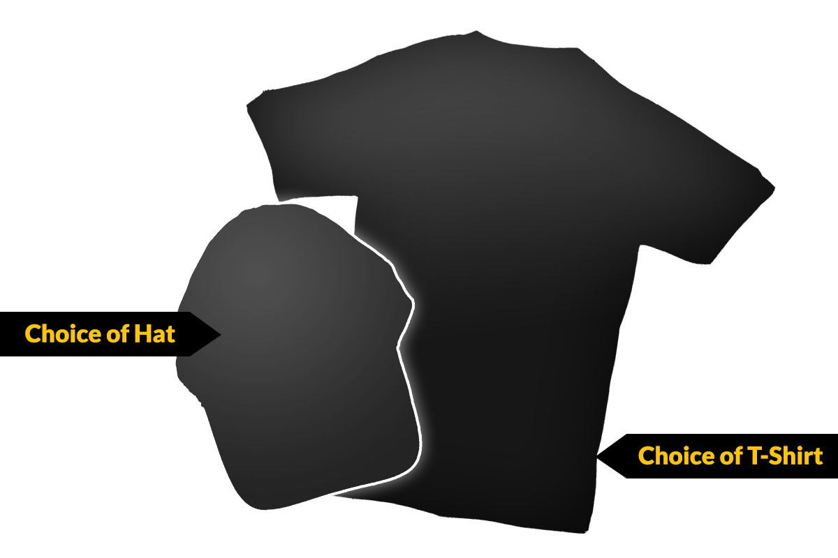 Gift Packages 4 - 1 Shirt & 1 Hat