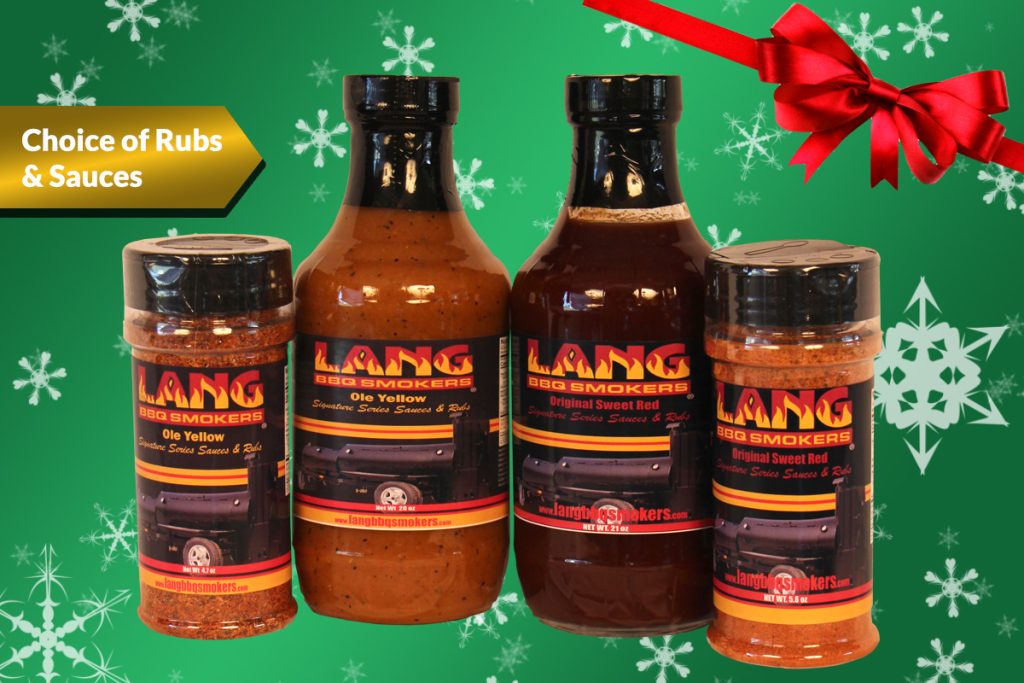Holiday Gift Packages 3 - 2 Rubs & 2 Sauces