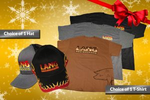 Holiday Gift Packages 4 - 1 Shirt & 1 Hat