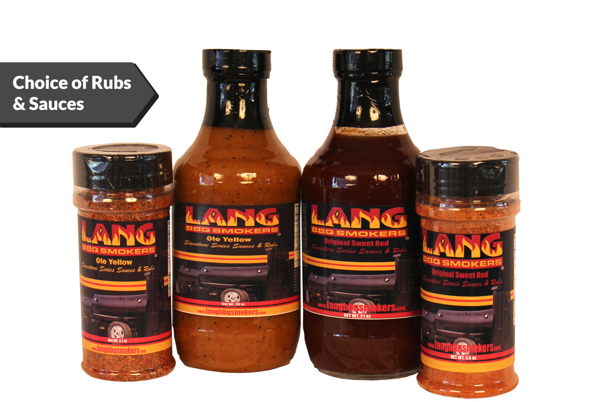 Gift Packages 3 - 2 Rubs & 2 Sauces