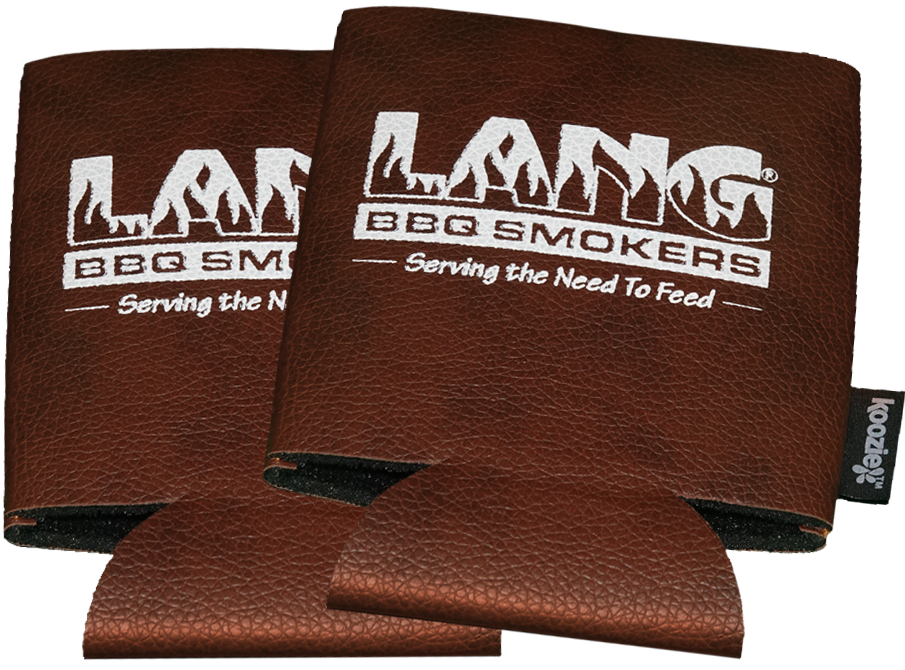 Lang BBQ Smokers Koozie (set of 2)